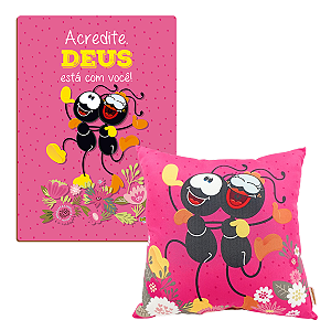 COMBO - Acredite, Deus está com você - Smilingüido