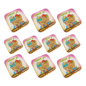 COMBO - 10 Mini Livros Smilinguido - Brinquedos - Luz e Vida