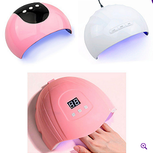 Secador de Unhas Portátil com Ventilador Automático – Cabine de Secagem Rápida p