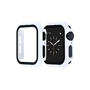 Capa Bumper Vidro Temperado Apple Watch Tamanho:41mm;Cor:Prata