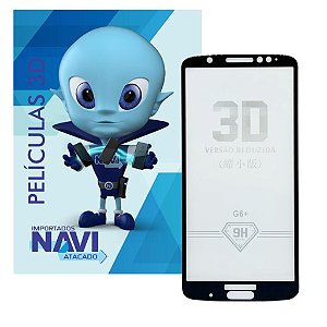 Película De Vidro 3D Para Motorola G6 Plus