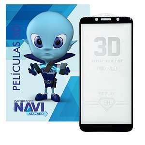 Película De Vidro 3D Para Motorola E6 Play