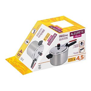 Painel de pressão 4,5 litros polida Alegrete