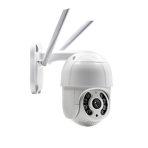 Câmera Inteligente Wi-Fi De Uso Externo Inclinação 355 Graus