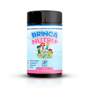 VITAMINA INFANTIL - Brinca Nutri+ (90 Comprimidos) - 1 UNIDADE