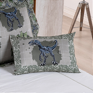 Kit Edredom Estampado Boy 4 Peças Solteiro 100% Poliéster 300 Fios