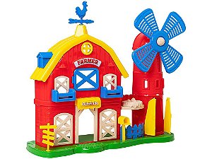 Playset Celeiro Samba Brinquedos 5 Peças