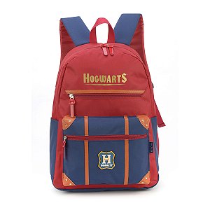 Mochila Para Notebook Harry Potter Hogwarts Vinho Luxcel