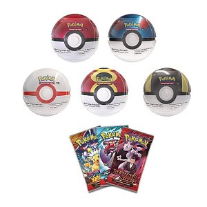 Lata Pokeball Pokémon 2025 - Inglês