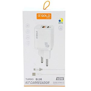 Carregador Rápido Usb Tipo C CA425