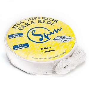 Fita SPINSuperior para quadra de tênis com cordão
