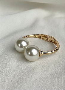 Bracelete Duas Perolas