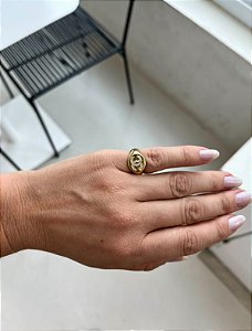 Anel Dedinho Cravejado