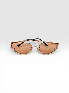 Oculos de Sol Moderno Lente Champanhe