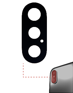 LENTE CAMERA IPHONE XS/XS MAX