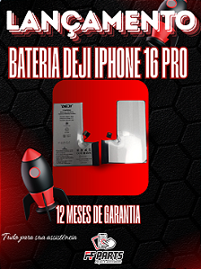 Bateria DEJI iPhone 16 Pro 3582mAh