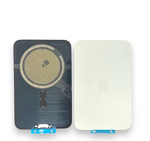 TAMPA TRASEIRA IPHONE 17 PRO MAX COMPLETA PRATA