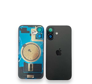 TAMPA TRASEIRA IPHONE 17 COMPLETA PRETO