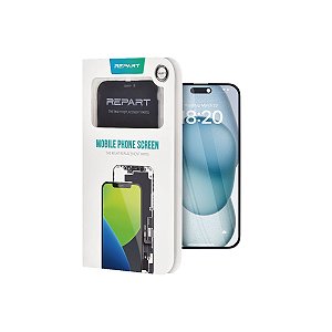 Display REPART LCD FHD iPhone 15 Plus Troca CI