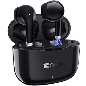 Fone de Ouvido 1HORA Bluetooth Preto AUT203