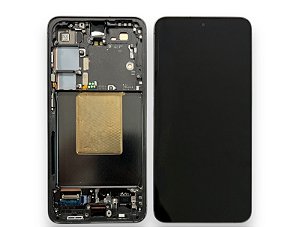 Display Samsung S921 Galaxy S24 Com Aro Preto ORIGINAL