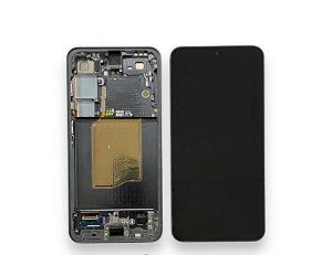 Display Samsung S931 Galaxy S25 Com Aro Preto ORIGINAL