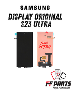 Display Samsung S918 Galaxy S23 Ultra Sem Aro ORIGINAL