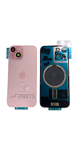 TAMPA TRASEIRA IPHONE 15 ROSA OEM