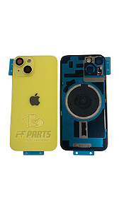 TAMPA TRASEIRA IPHONE 14 AMARELO OEM