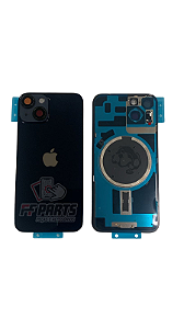 TAMPA TRASEIRA IPHONE 14 PRETO OEM