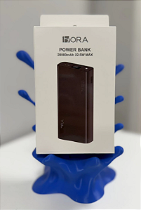 PowerBank 20.000 mAh 1HORA Preto
