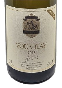 Vinho Fino Branco Meio-Seco - Caves Ambacia - AOC Vouvray 2017 - Lote: LVV2017