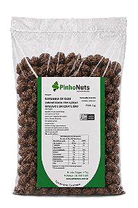 Castanha de Caju Caramelizada com Açúcar Mascavo e Chocolate Zero - Pinho Nuts
