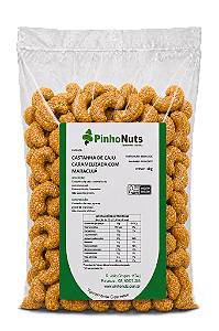 Castanha de Caju Caramelizada com Maracujá - Pinho Nuts