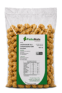 Castanha de Caju Caramelizada com Banana - Pinho Nuts