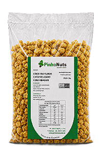 Coco em Cubos Caramelizado com Abacaxi - Pinho Nuts