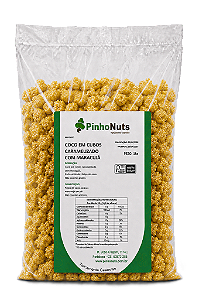 Coco em Cubos Caramelizado com Maracujá - Pinho Nuts