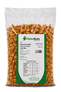 Coco em Cubos Caramelizado com Mel - Pinho Nuts