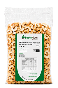 Castanha de Caju em Banda Torrada Sem Sal - Pinho Nuts