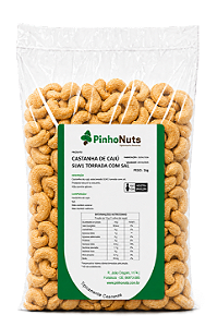 Castanha de Caju Slw1 Torrada com Sal - Pinho Nuts
