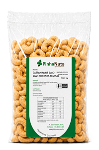 Castanha de Caju Slw1 Torrada Sem Sal - Pinho Nuts
