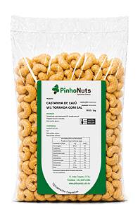 Castanha de Caju W1 Torrada com Sal - Pinho Nuts