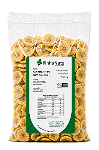Banana Chips com Açúcar - Pinho Nuts