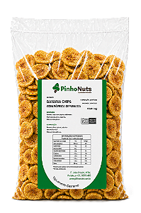 Banana Chips com Páprica Defumada - Pinho Nuts
