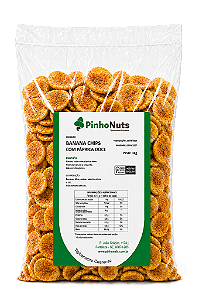 Banana Chips com Páprica Doce - Pinho Nuts