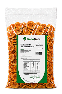 Banana Chips com Paprica Picante - Pinho Nuts
