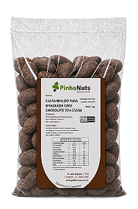 Castanha do Pará Drageada com Chocolate 70% Cacau - Pinho Nuts