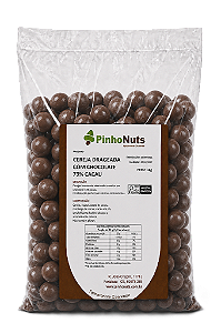 Cereja Drageada com Chocolate 70% Cacau - Pinho Nuts