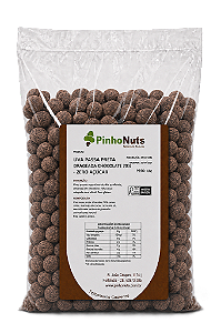 Uva Passa Preta Drageada Chocolate 70% - Zero Acucar - Pinho Nuts