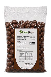 Damasco Drageado Chocolate 70% Sabor Laranja - Pinho Nuts